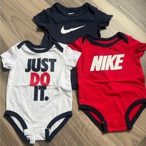 Nike Kids One Piece Set - Red, White, and Blue
